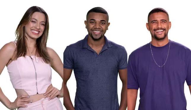 BBB 24: Beatriz, Lucas Pizane e Davi formam o 3º paredão; Thalyta é a 2ª eliminada