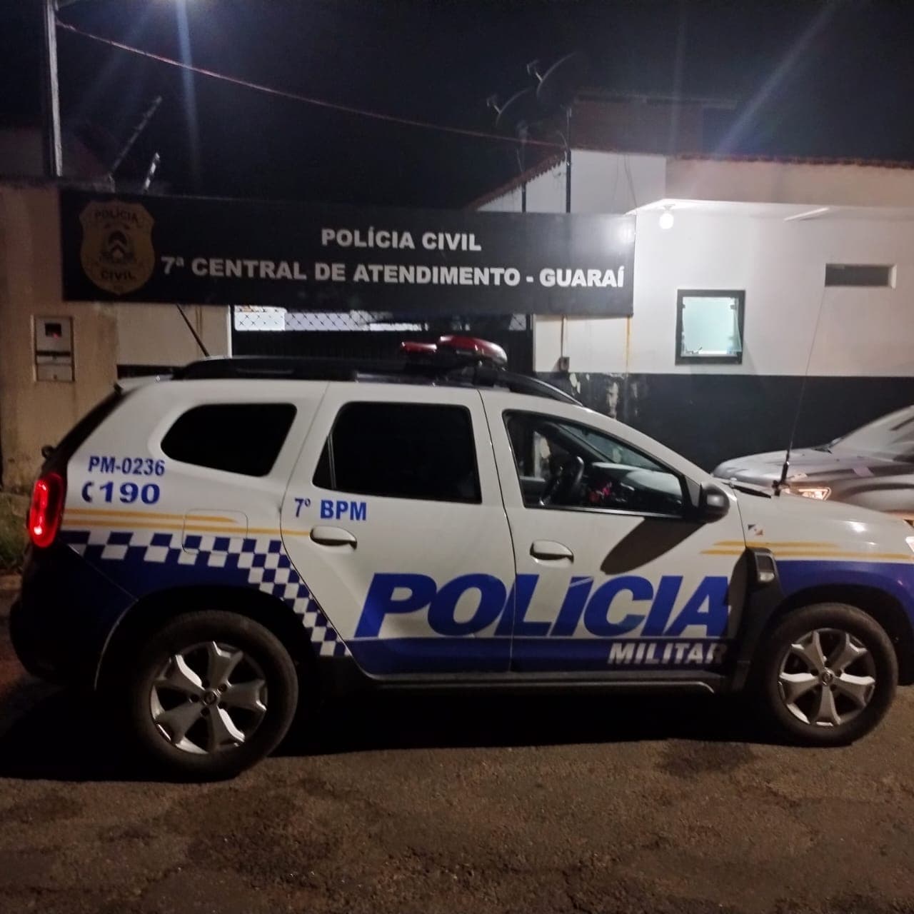 Suspeito de homicídio em Guaraí é preso após tentar fugir a pé