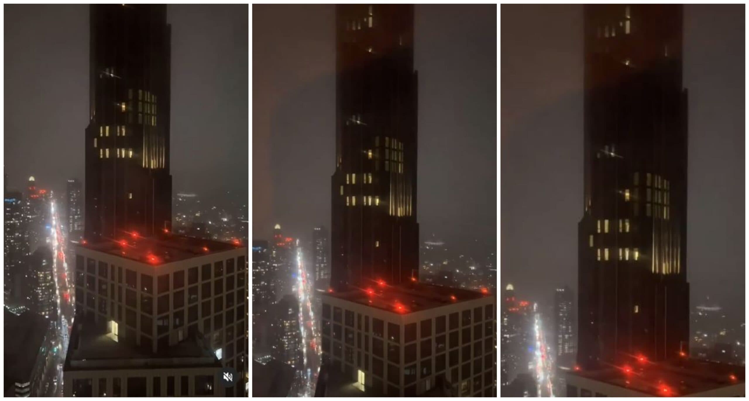 VÍDEO ASSUSTADOR: Ventos de até 96km/h balançam arranha-céu em Nova Iorque