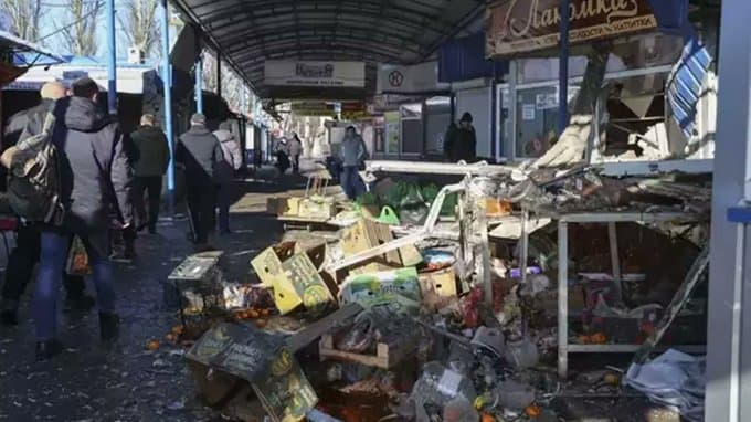 Ucrânia nega ataque em mercado russo que deixou 27 mortos e 25 feridos
