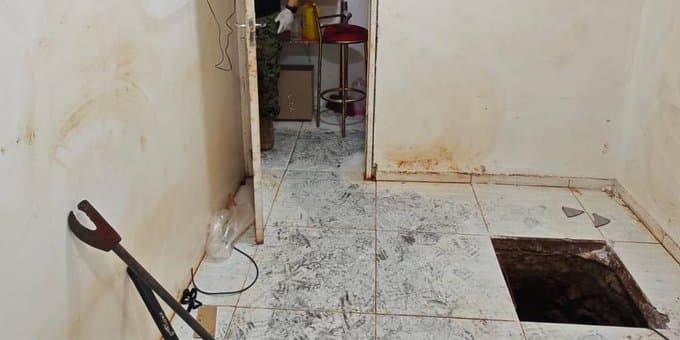 Assaltantes cavam túnel no Paraguai e levam R$ 80 milhões da Associação de Cambistas