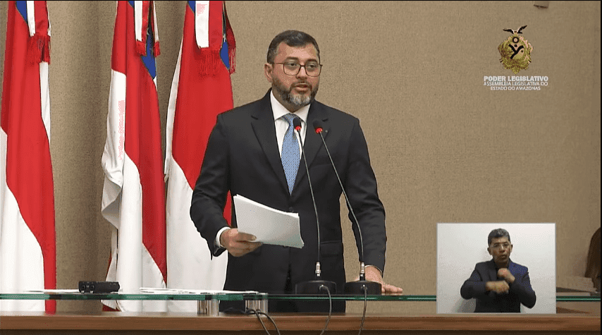 Na abertura dos trabalhos legislativos, Wilson Lima ressalta alinhamento entre poderes e manutenção de investimentos