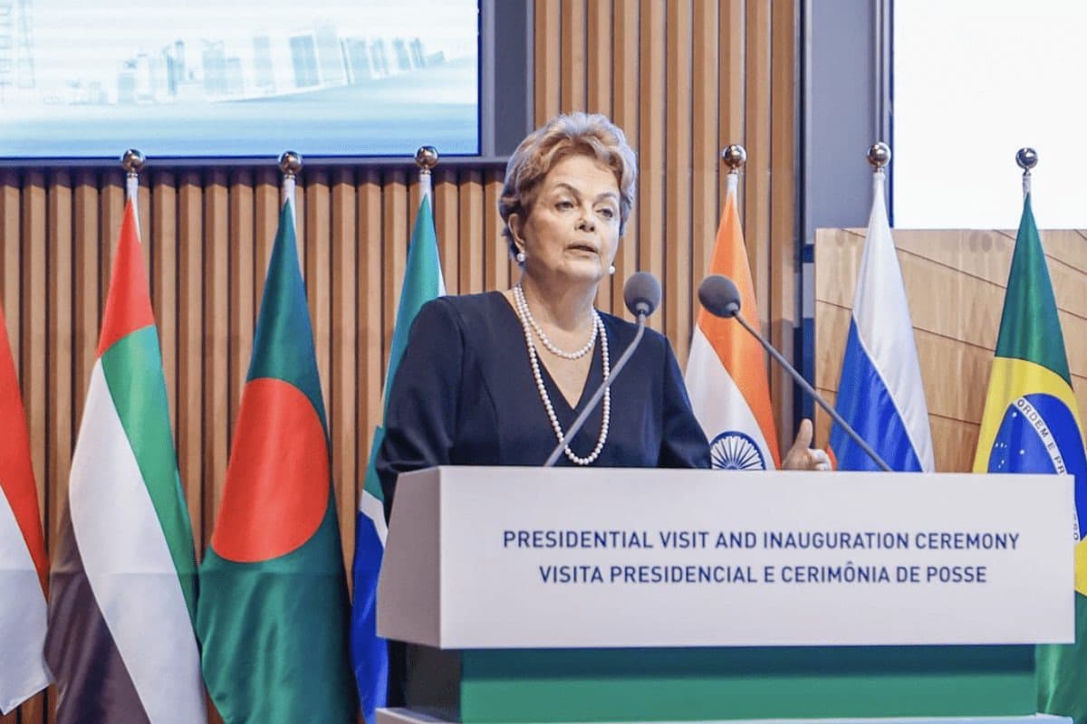 Dilma Rousseff diz que PIB do Brics já superou o do G7