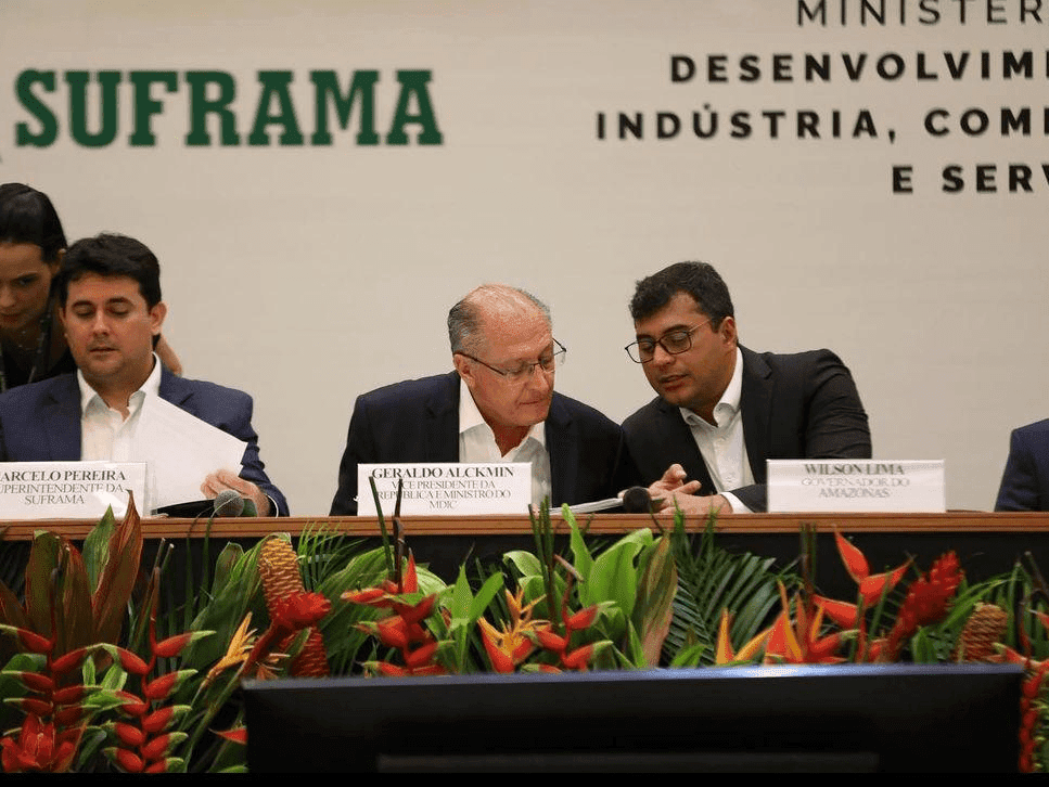 Alckmin participa nesta sexta (1º) de reunião do CAS sobre investimento de R$ 1,2 bilhão na ZFM