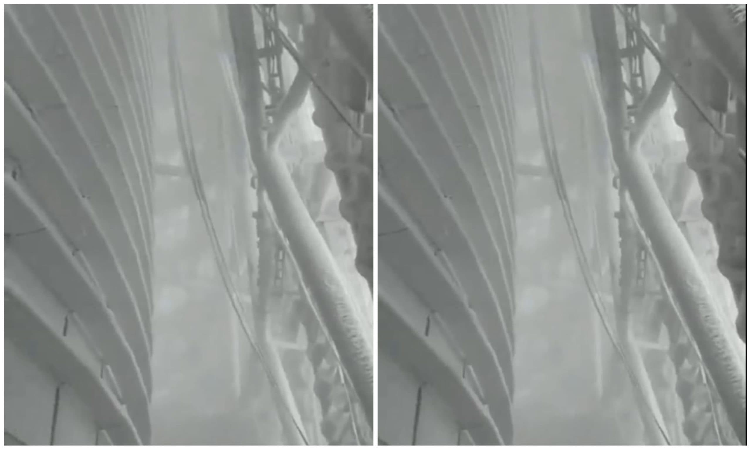 VÍDEO: Torre na China fica congelada pela primeira vez após 150 anos