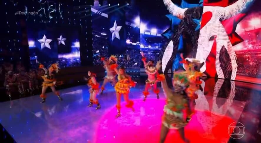 VÍDEOS: Toadas dos bumbás de Parintins são destaques no ‘Dança dos Famosos’