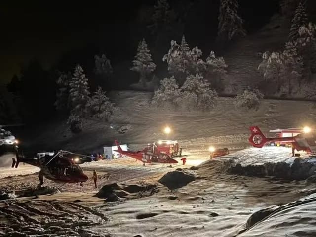 Corpos de cinco esquiadores desaparecidos são encontrados mortos após avalanche nos Alpes suíços