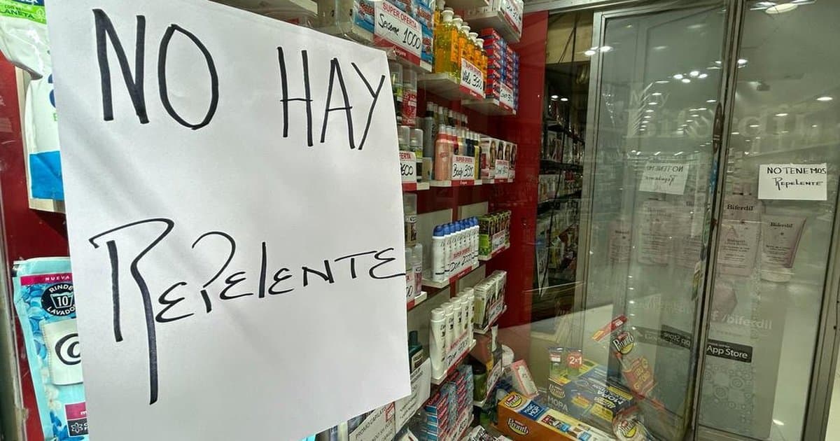 Surto de dengue faz repelente custar até R$ 190 em farmácias da Argentina