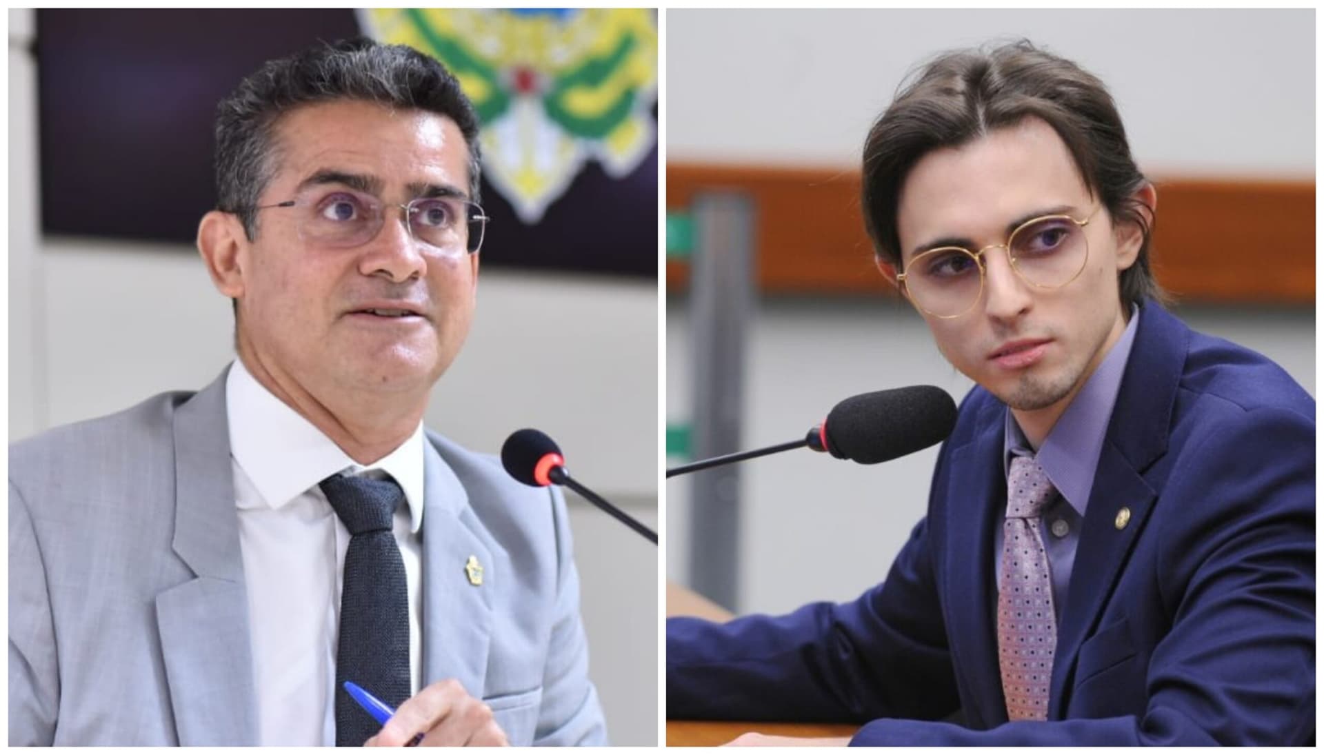 Em nova pesquisa, David e Amom aparecem tecnicamente empatados e indecisos ainda é grande