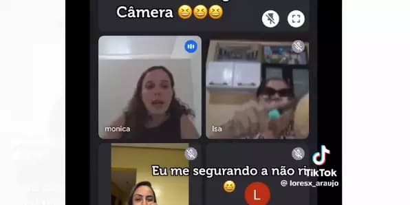 VÍDEO: Idosa viraliza após assistir TCC da neta com óculos escuros e comendo pão, no PA