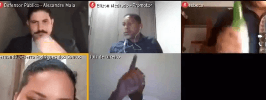 Em TO, juiz encerra depoimento após ré abrir cerveja em audiência virtual