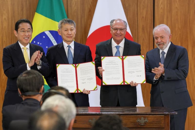 Premiê do Japão planeja trabalhar com Brasil por reforma na ONU e fortalecer relação com Mercosul