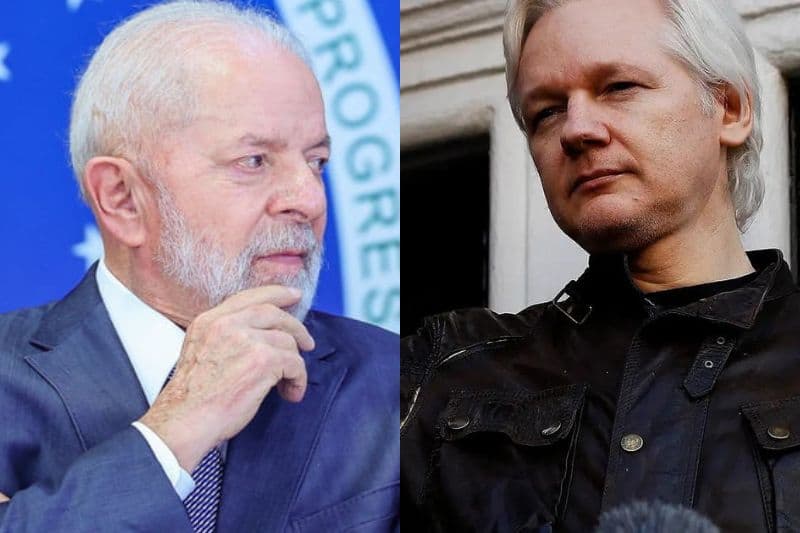 Lula pede liberdade de Julian Assange às vésperas de possível extradição do jornalista