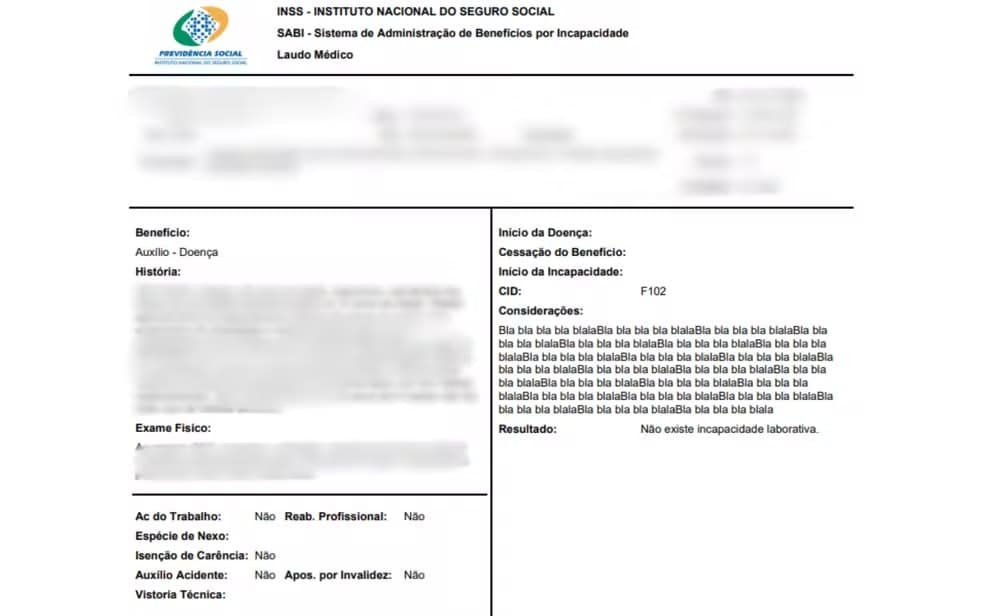 &#8220;Bla, bla, bla&#8221;: Perito do INSS teria usado expressão em documento para negar auxílio doença, em GO