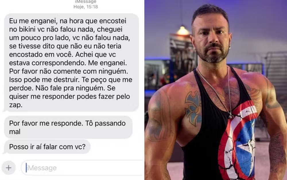 “Achei que estava sendo correspondido”, diz personal acusado de passar a mão em aluna, em GO