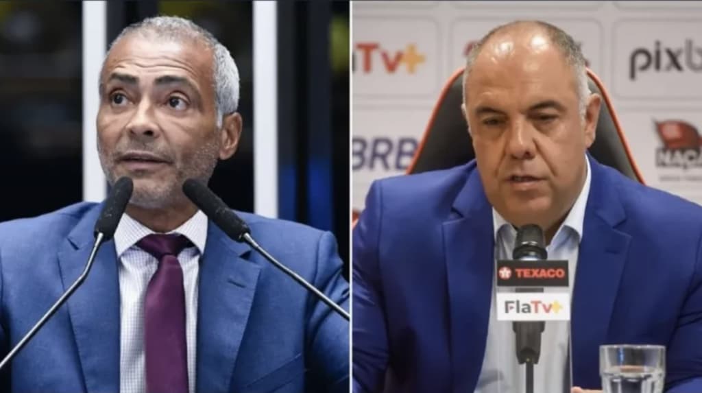 Romário e Marcos Braz são investigados por desvio de verbas na Prefeitura do RJ