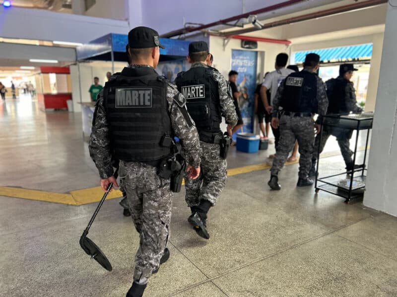 Polícia faz varredura antibomba no Bumbódromo durante Festival de Parintins
