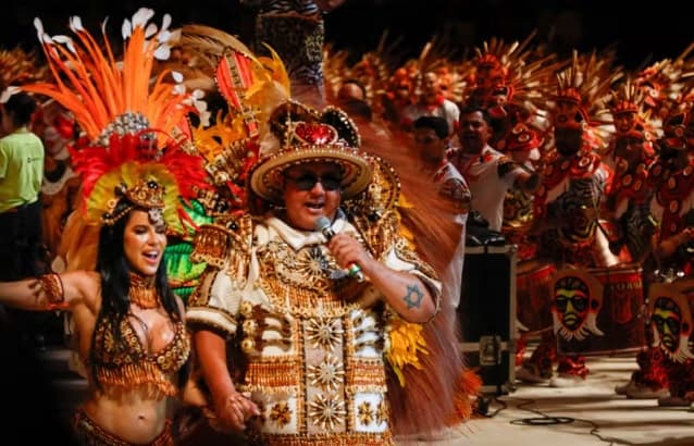 David Assayag deixa Bumbódromo após passar mal durante apresentação do Garantido