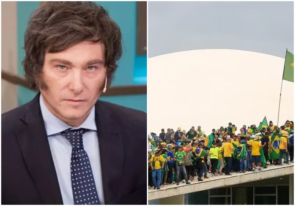 PF vai encaminhar a Milei pedido de extradição de 65 envolvidos no 8/1 que estariam na Argentina