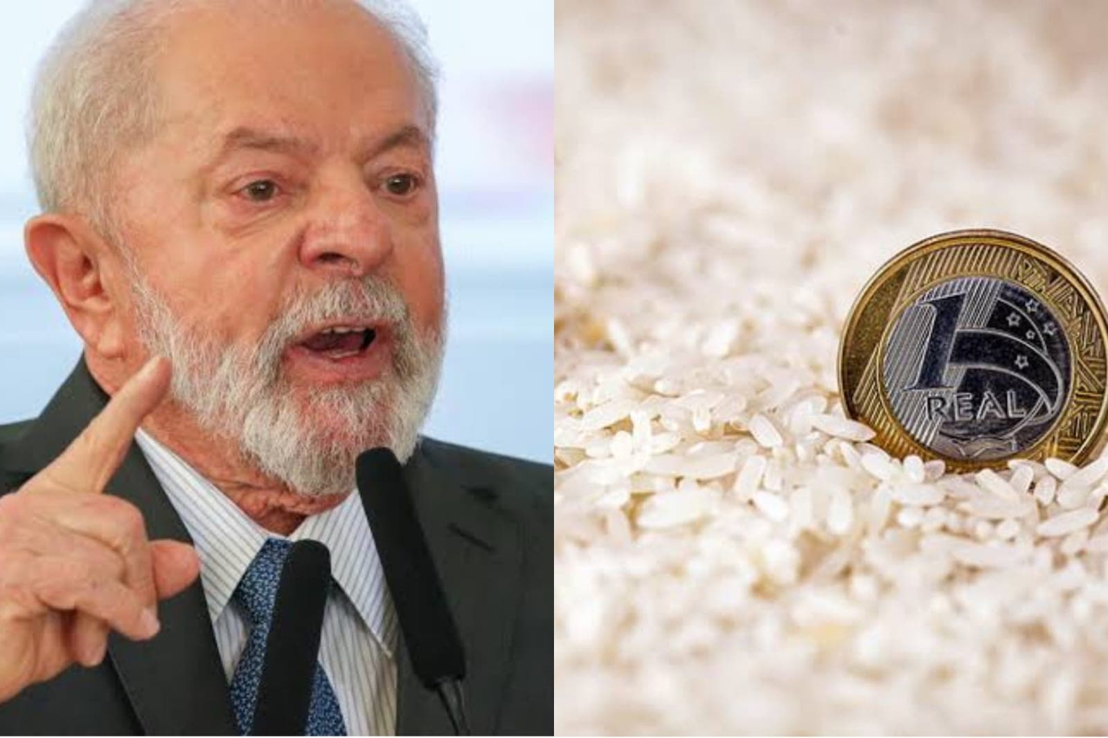 “Houve uma falcatrua numa empresa”, diz Lula sobre cancelamento de leilão internacional de arroz