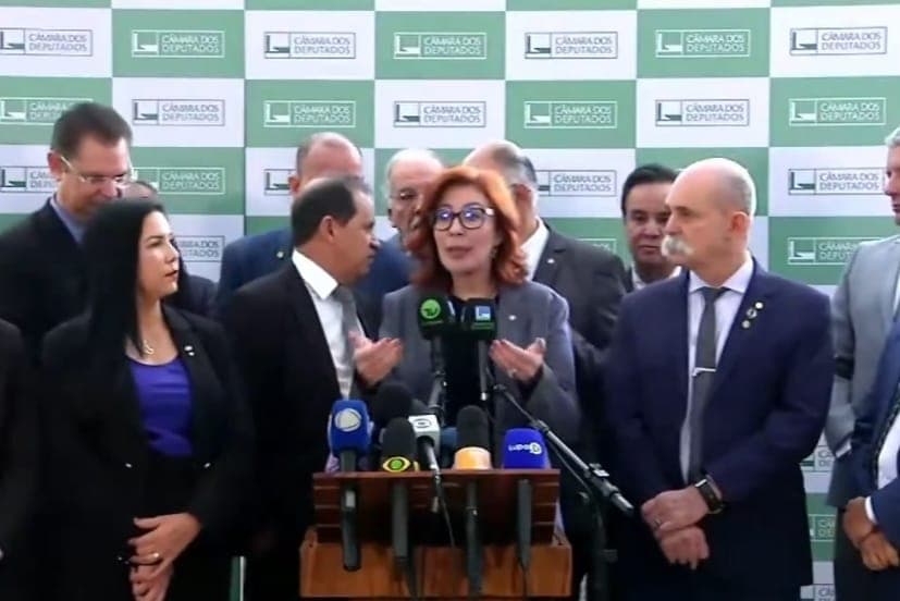 Vídeo: Zambelli comete gafe em ato contra o aborto: “Não quer o bebê? Entrega para o aborto”