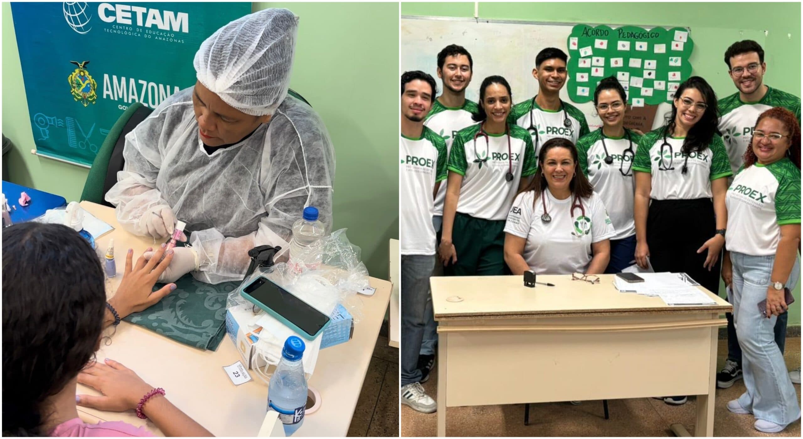 UEA realiza ações sociais e de saúde em Presidente Figueiredo