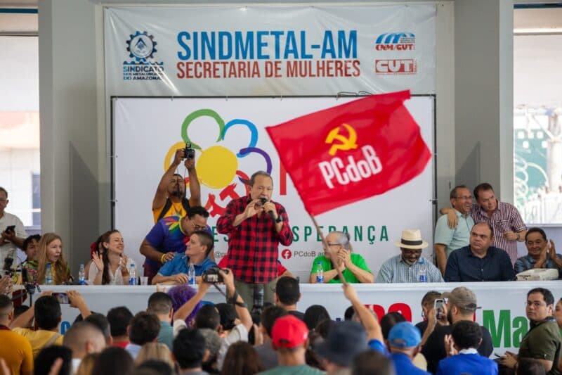 PCdoB-AM oficializa 8 candidatos à CMM e apoio a Marcelo Ramos que não compareceu ao evento; entenda