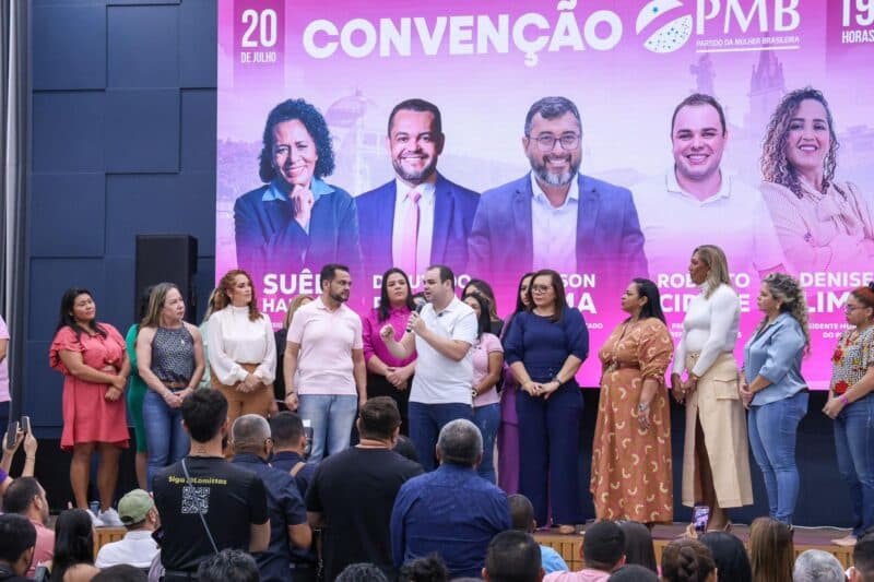 Em convenção, PMB oficializa apoio ao pré-candidato Roberto Cidade à Prefeitura de Manaus