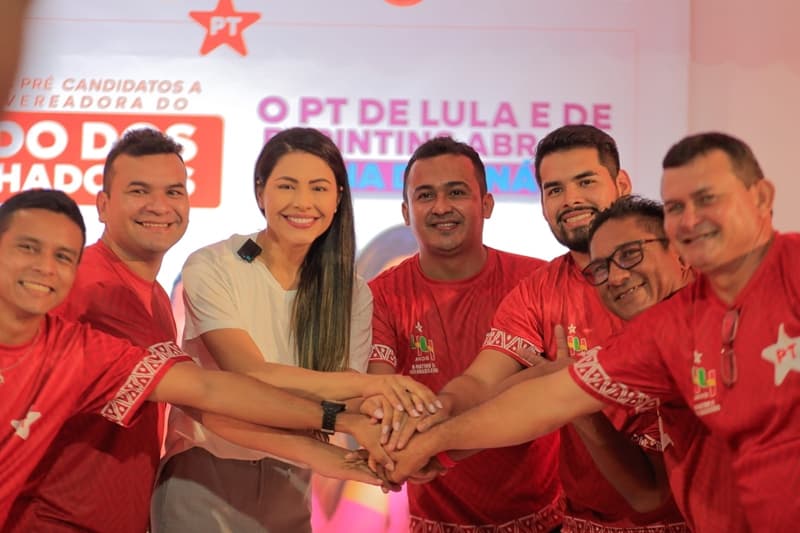 VÍDEO: Brena Dianná ganha apoio de Lula e diretórios do PT para Prefeitura de Parintins