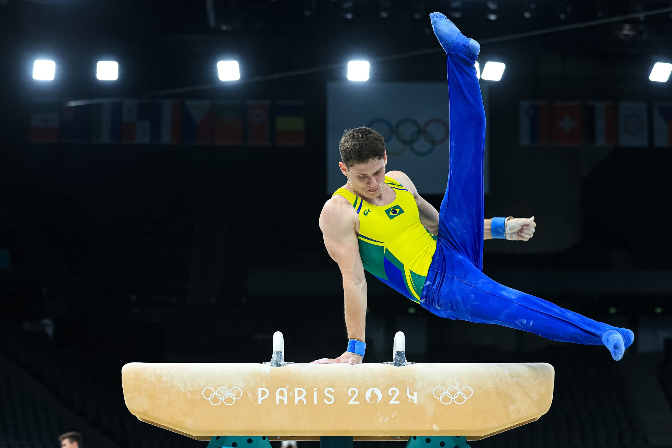 Diogo Soares garante vaga na final do individual geral da ginástica artística