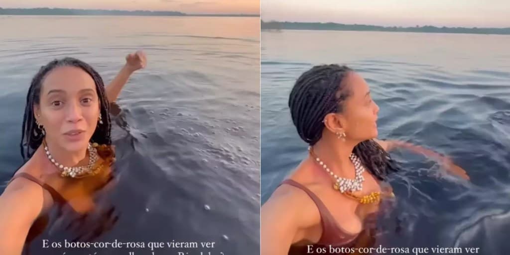 ‘Clima seco’ da Amazônia prejudica voz de Taís Araujo durante viagem; saiba detalhes