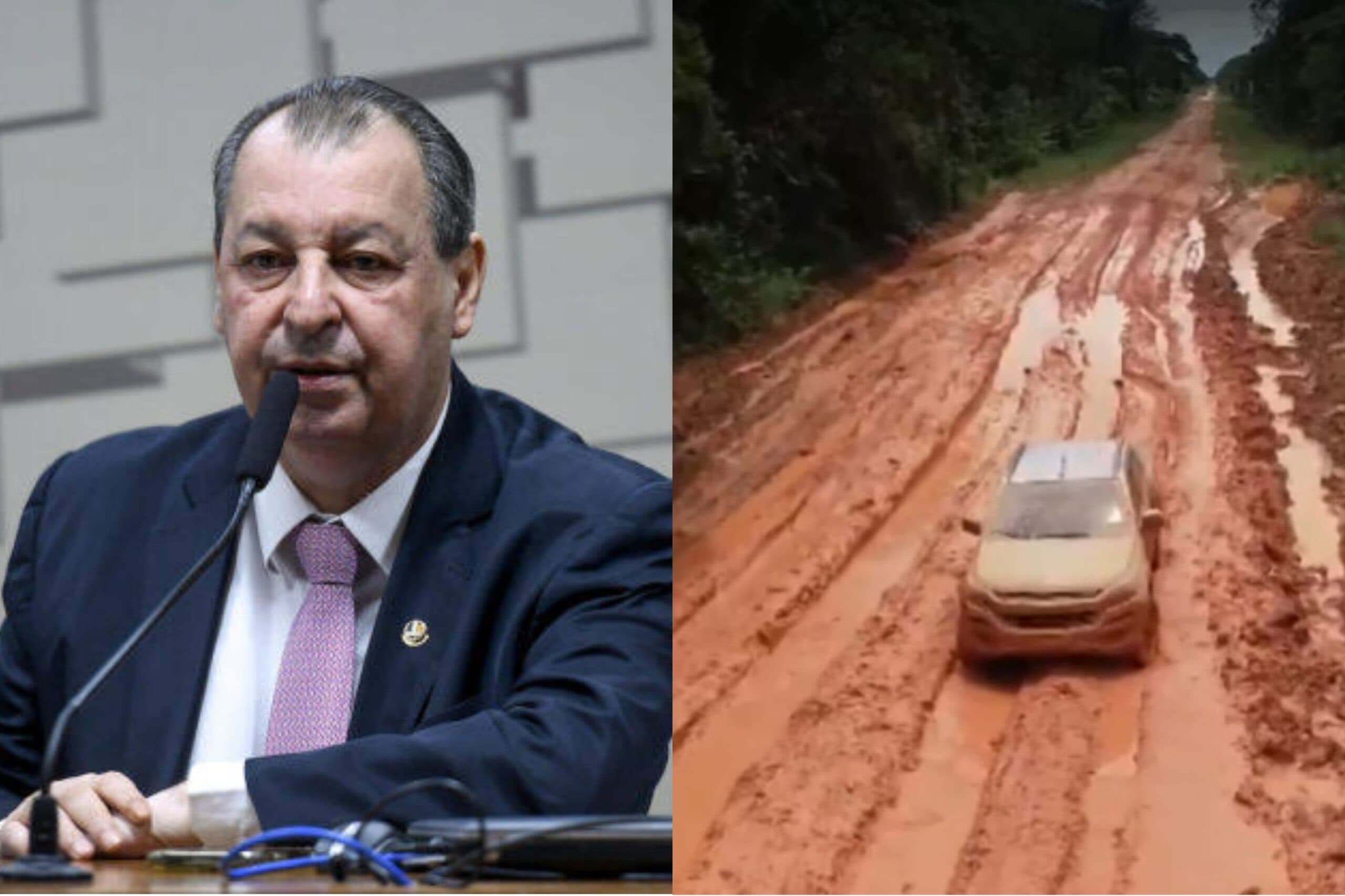 “A BR-319 não é o fim do mundo para o meio ambiente”, diz Omar Aziz sobre suspensão de licença para asfaltamento