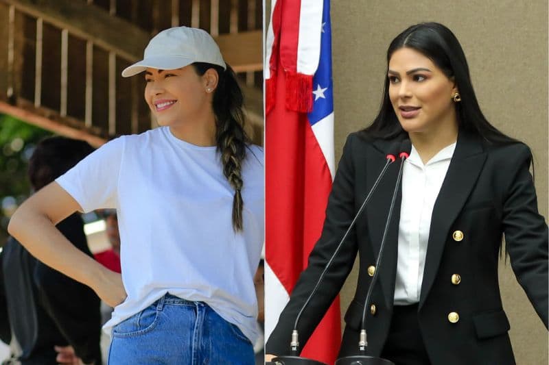 Em Parintins, Brena Dianná e Mayra Dias trocam acusações de perseguição política