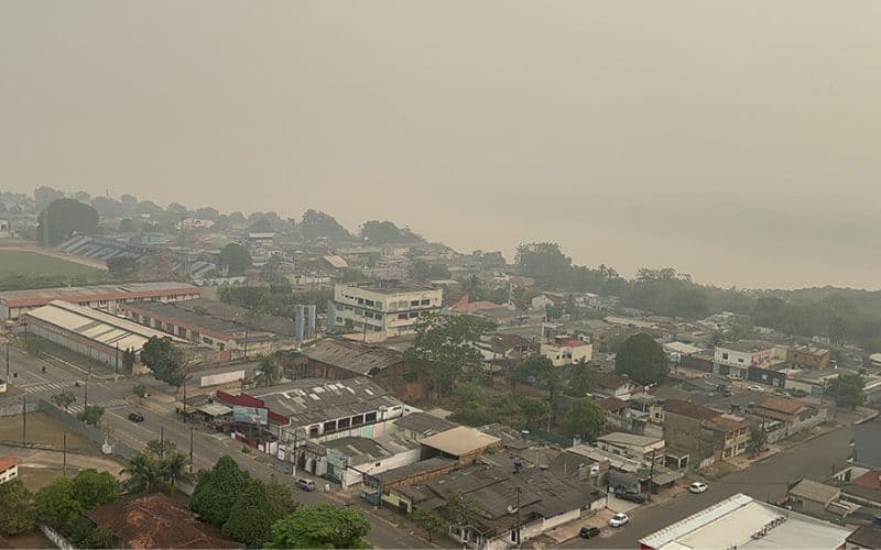 Porto Velho atinge nível mais grave em escala que mede poluição do ar