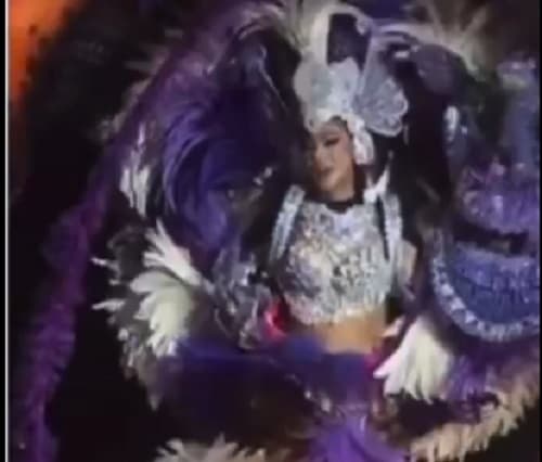 VÍDEO: Porta-Cores da Flor Matizada despenca de alegoria durante Festival de Cirandas em Manacapuru