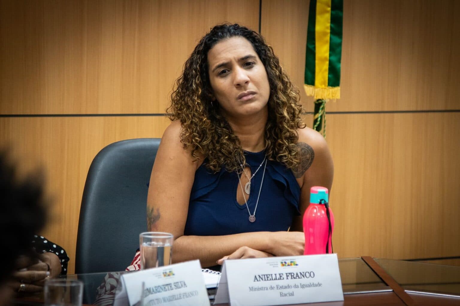 Anielle Franco volta a defender conceito de racismo ambiental: “Ele existe e está batendo na nossa porta”