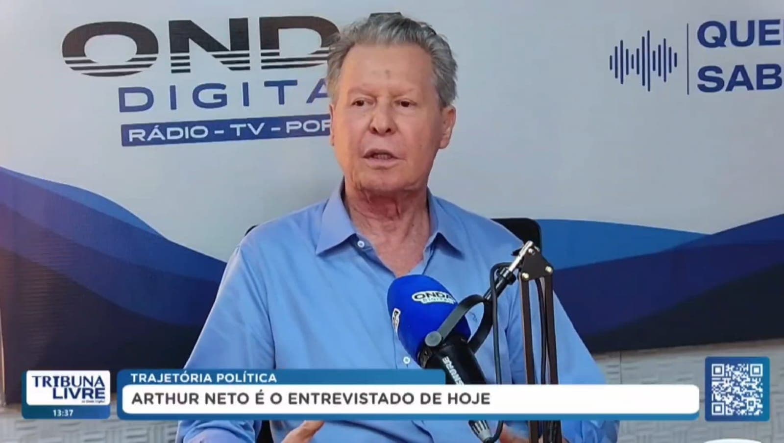 “Ele se acha o deus do Brasil”, dispara Arthur Neto sobre ministro Alexandre de Moraes