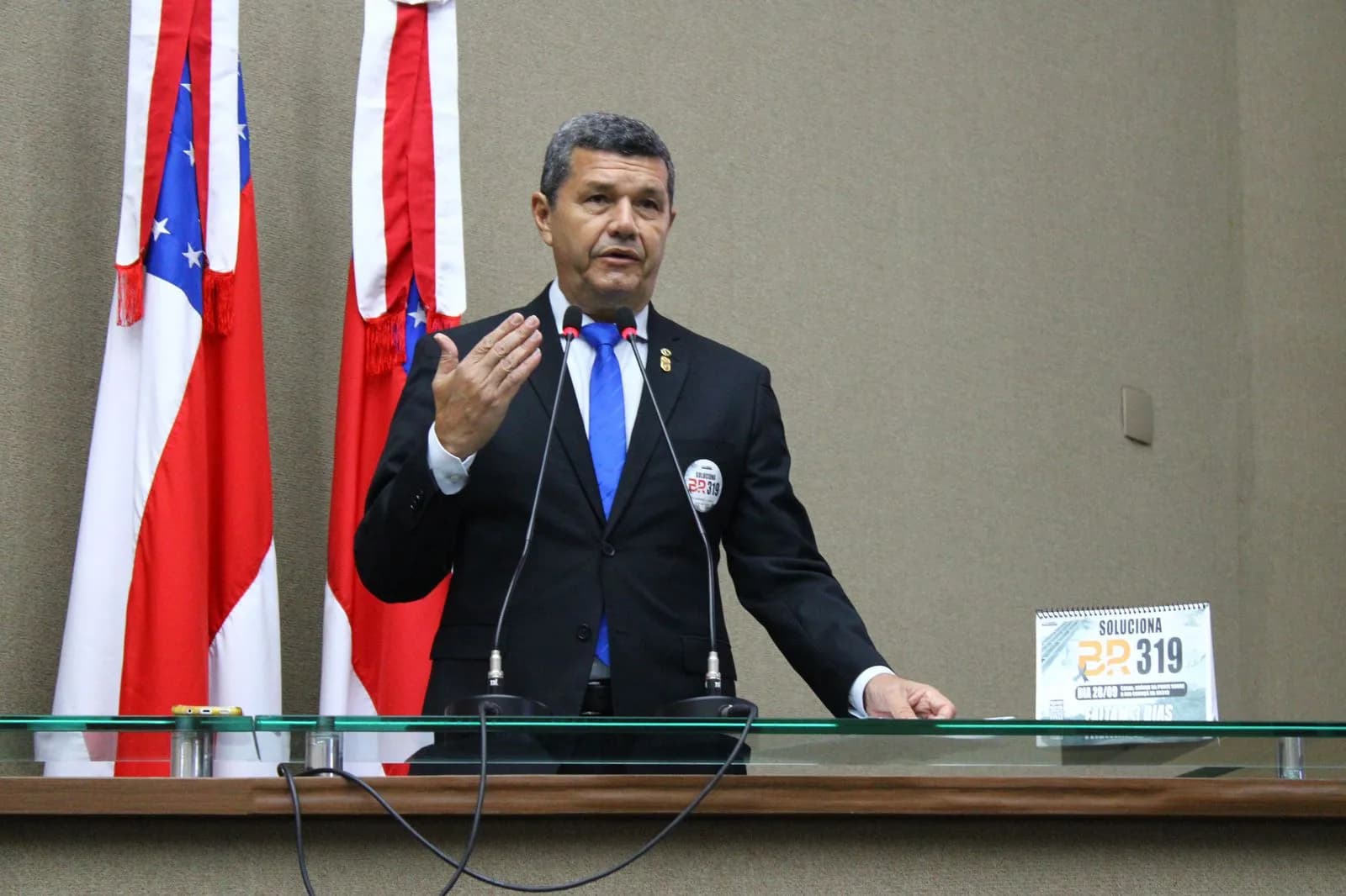 ‘Soluciona BR-319’: líder do movimento, deputado Comandante Dan diz que “não há mais tempo a perder”