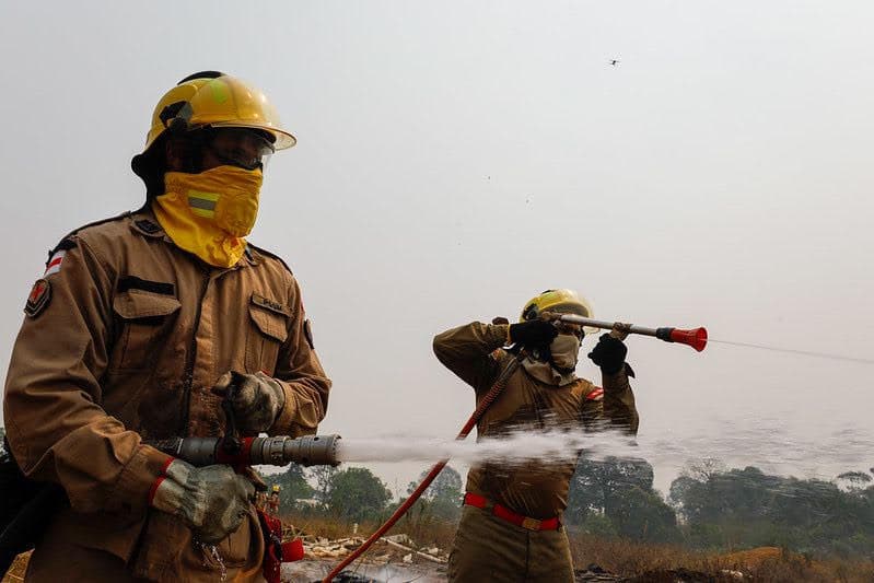 Brasil registra mais de 151 mil focos de incêndio em 24 horas, aponta Inpe