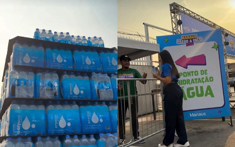 Passo a Paço 2024: Após sucesso da primeira noite, Festival tem reforço em pontos de hidratação