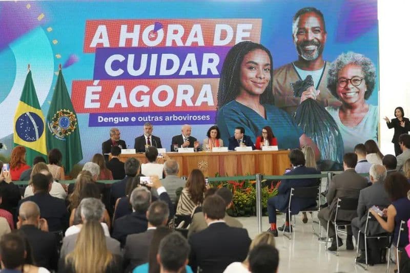 Governo Lula lança plano de ação contra dengue com investimento de R$ 1,5 bilhão