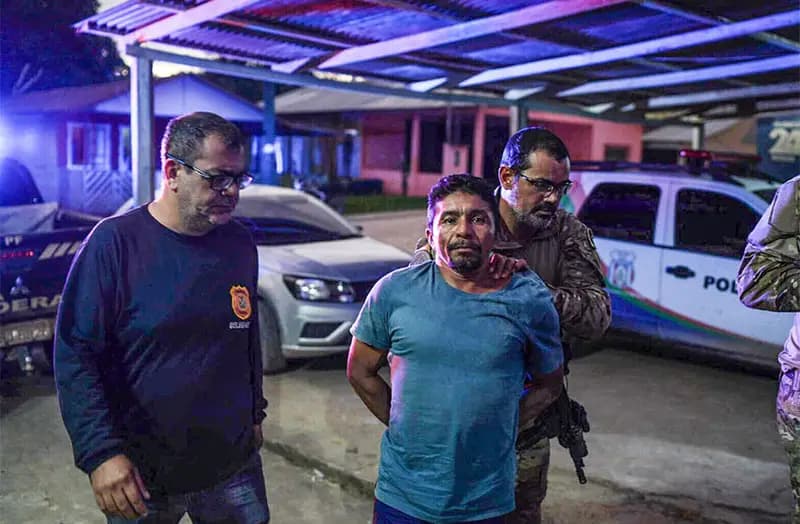 Acusado pela morte de Dom e Bruno consegue prisão domiciliar na Justiça