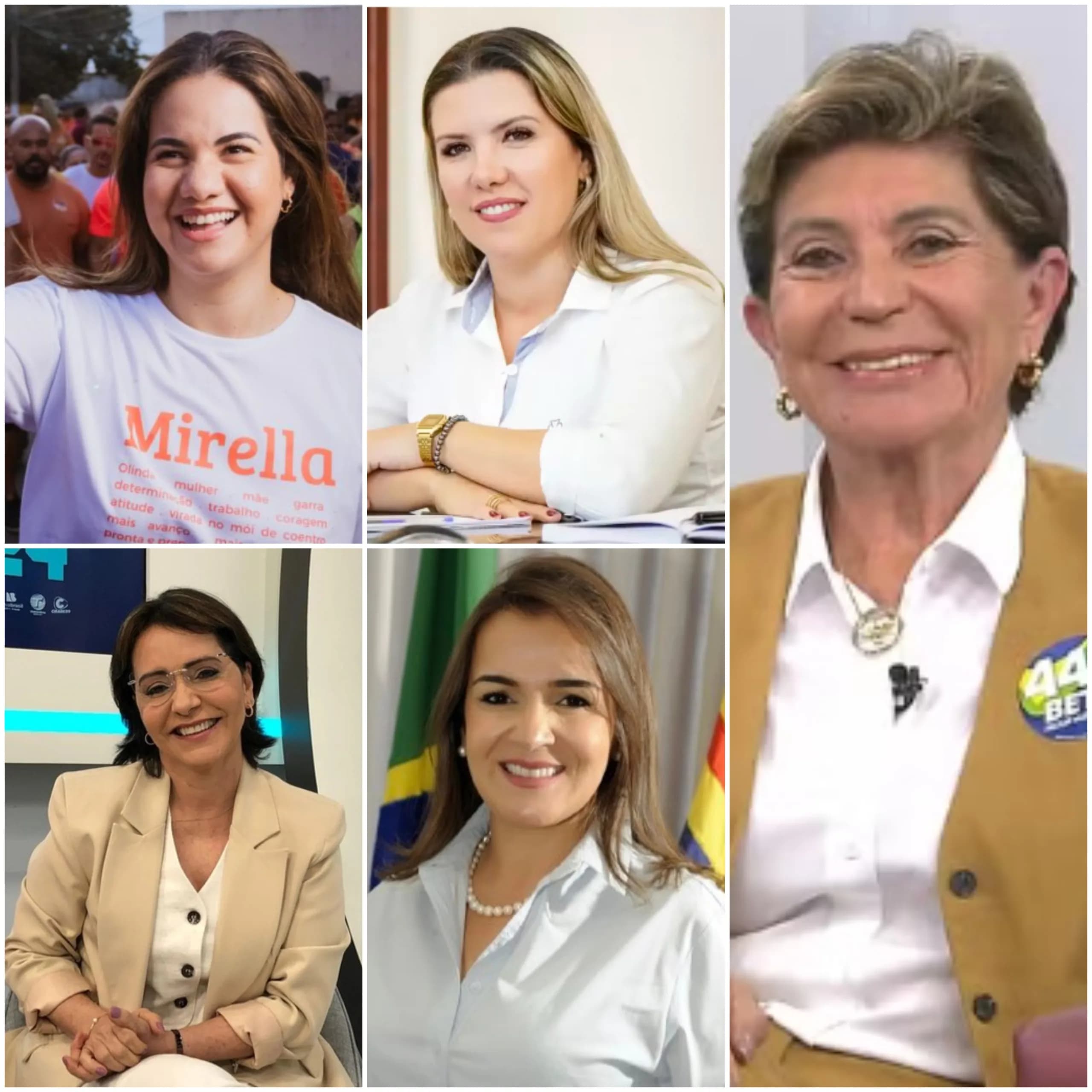 Somente cinco mulheres são eleitas prefeitas nas capitais e municípios; veja quais são