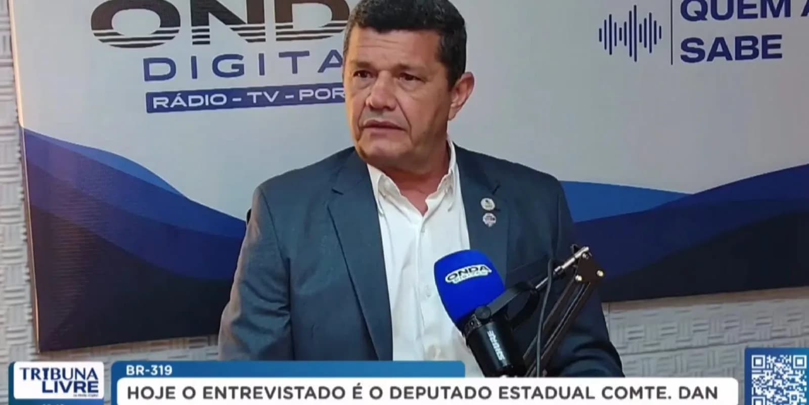 Comandante Dan acredita que pacto entre governos pode revitalizar BR-319 sem agredir Amazônia