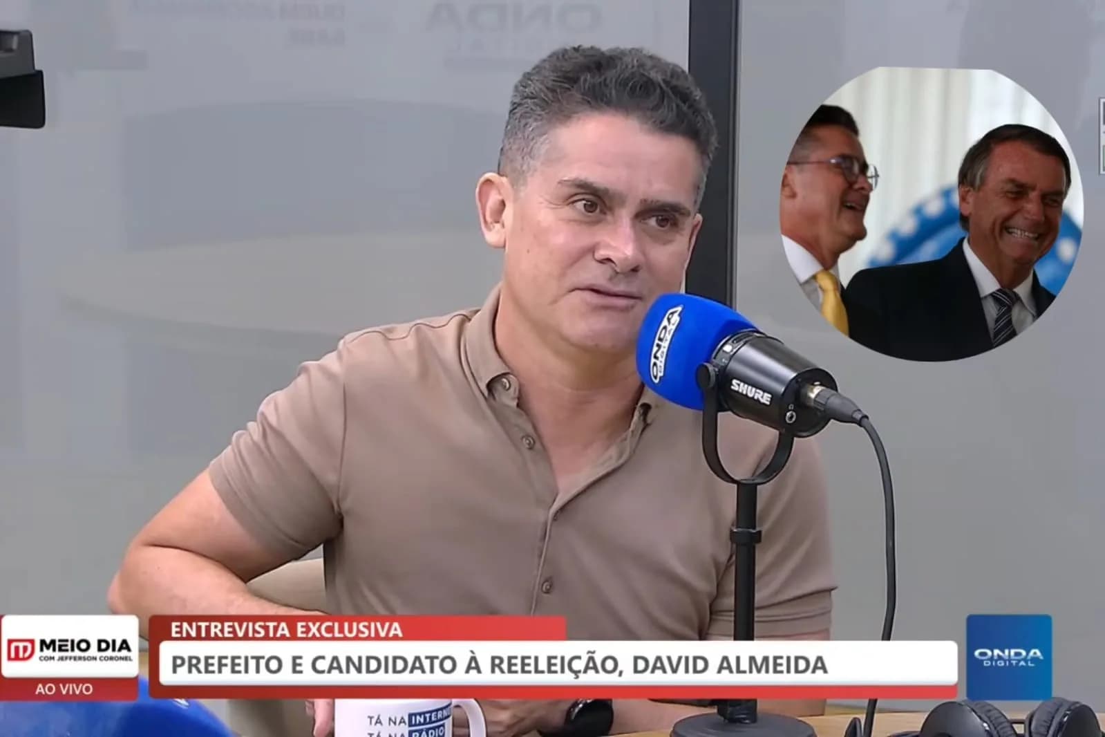 &#8220;Eu sou aliado, não sou alienado&#8221;, diz David Almeida sobre apoio a Bolsonaro em 2022