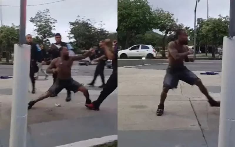 VÍDEO: Nego do Borel vai parar na delegacia após trocar socos com homem em avenida