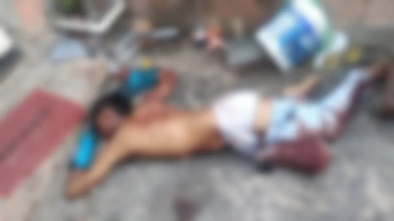 IMAGENS FORTES: Suposto “olheiro do tráfico” é morto a facadas no Valparaíso