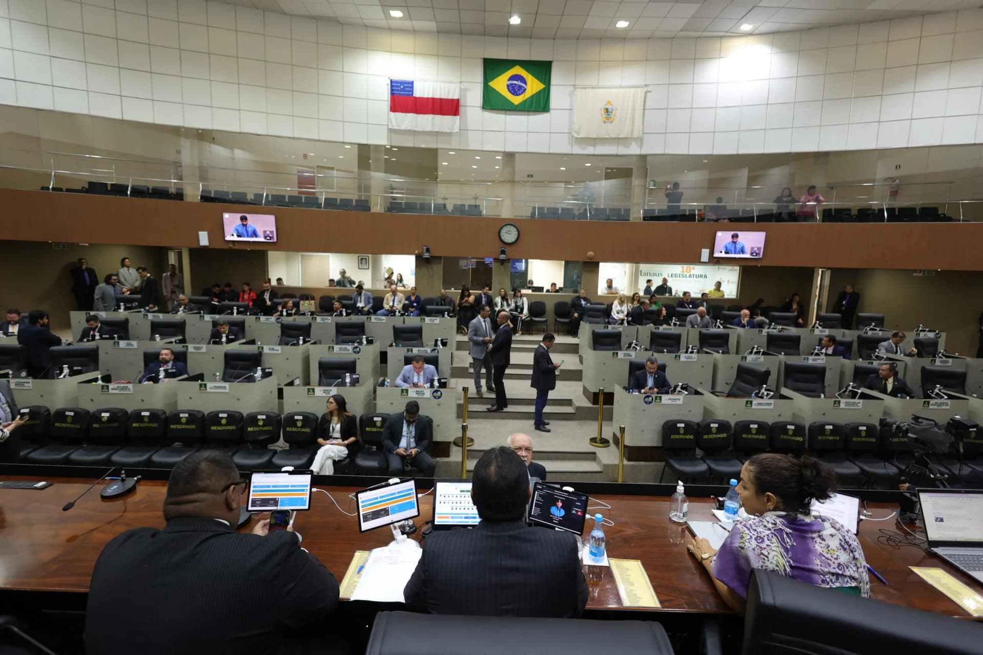 Após episódio negativo de falta de quórum, vereadores decidem comparecer à sessão plenária nesta segunda