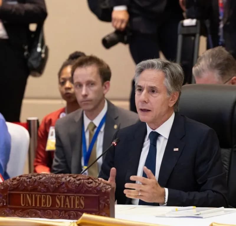 Secretário de Estado dos EUA, Antony Blinken, estará em comitiva com presidente Joe Biden em Manaus