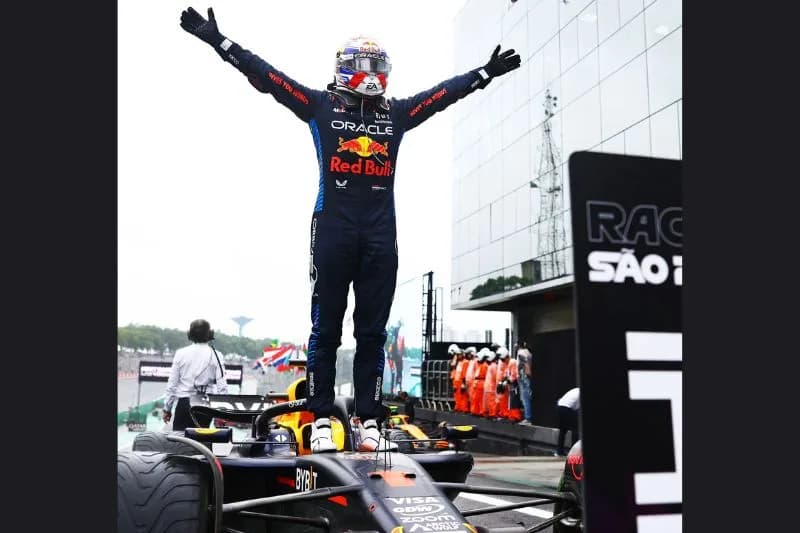 Líder da temporada na F-1, Max Verstappen vence GP de São Paulo após largar em 17º